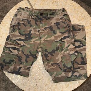Camouflage Cargo Shorts